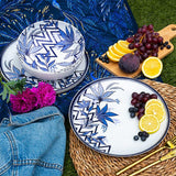 Sara Miller by Navigate Set of 4 Decorated Plates