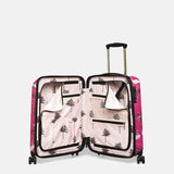 Sara Miller Cabin Case Pink Heron 4 Wheels