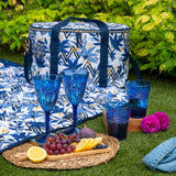 Sara Miller Peacock Parade Picnic Tumblers - Set of 4