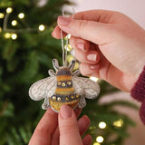 Sass & Belle Fantasy Bee Zari Embroidery Christmas Decoration