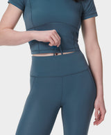 Sweaty Betty All Day 7/8 Leggings in Subdued Blue