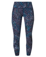 Sweaty Betty Power 7/8 Workout Leggings in Blue Aurora Print