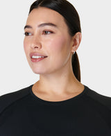 Sweaty Betty Athlete Seamless Workout Long Sleeve Top in Black