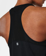 Sweaty Betty Breathe Easy Run Tank Top in Black