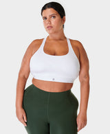 Sweaty Betty Power Medium Support Sports Bra in White