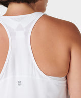 Sweaty Betty Breathe Easy Run Tank Top in White
