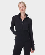 Sweaty Betty Pro Run Water Resistant Run Jacket in Black
