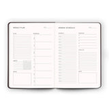 Scribble Daily Productivity Planner In Mocha