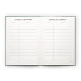 Scribble & Luxury Recipe Journal In Sage