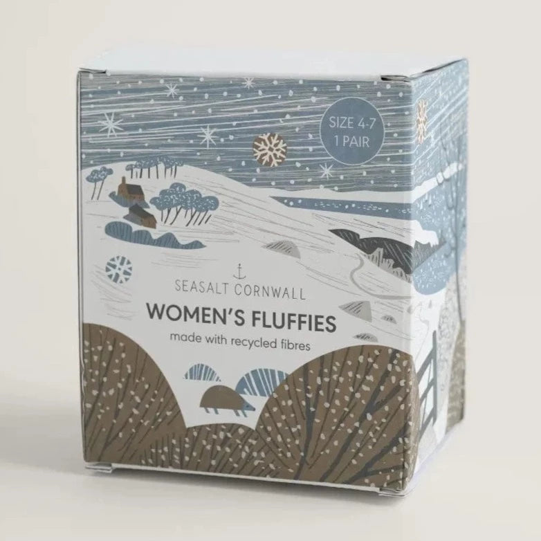 Seasalt Gift Box of Women's Fluffies Socks