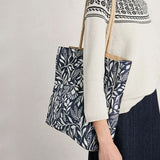 Seasalt Kitchen Garden Bag Folk Meadow Maritime Aran