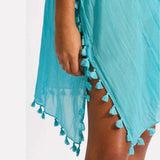 Seafolly Amnesia Kaftan In Atoll Blue