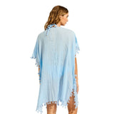 Seafolly Amnesia Kaftan In Cornflower
