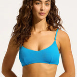 Seafolly Sea Dive Bralette In Turquoise