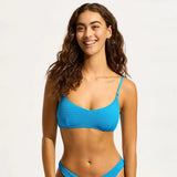 Seafolly Sea Dive Bralette In Turquoise