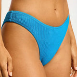 Seafolly Sea Dive High Cut Pant In Turquoise