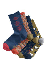 Seasalt 4 Pack Selection Box Socks