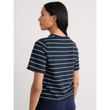 Seasalt Copseland T-Shirt Organic Cotton In Chyandour Maritime