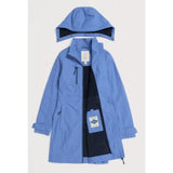 Seasalt Coverack Waterproof Coat In Bluebell