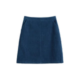 Seasalt Dovetail A-Line Skirt In Sea Cave