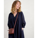 Seasalt Earth Colours Dress In Navy