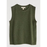 Seasalt East View Knitted Vest In Dark Olive