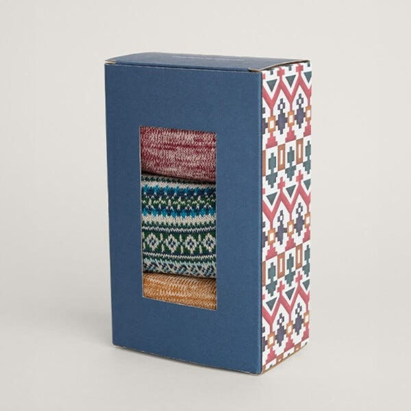 Seasalt Fair Isle Landmark Box Of 3