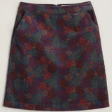 Seasalt Ferry Crossing Skirt Lino Seadweed Magpie