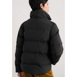 Seasalt Field Path Padded Waterproof Jacket In Black