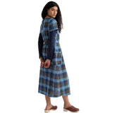 Seasalt Haneth Waisted Midi Dress In Blue