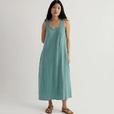 Seasalt Helleborine Above-Ankle Dress In Sardine