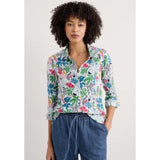 Seasalt Larissa Shirt In Flower Chalk