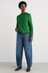 Seasalt Makers Cotton Jumper In Hedgerow
