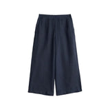 Seasalt Merrivale Linen Culottes In Maritime