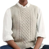 Seasalt Newlyn Cable Stitch Vest In Aran