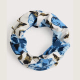 Seasalt Organic Cotton Handyband In Spring Pansy Chalk
