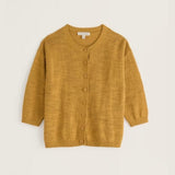 Seasalt Pentire Steps Linen & Organic Cotton Cardigan In Tansy