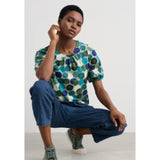 Seasalt Seaberry Jersey Short-Sleeve Top In Sea Mist