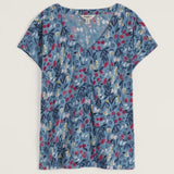 Seasalt Studio Glass V-neck Jersey Top