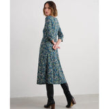 Seasalt Veronica Midi Dress In Artist Marks Maritime