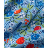 Seasalt Watercolour Sketch 3/4 Sleeve Top In Sea Holly