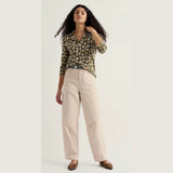 Seasalt Wavecrest Jersey Shirt In Artsy Pansy Seagrass