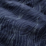 Seasalt Windflower Tiered Jersey Dress Tide Stitch Quay Navy