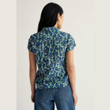 Seawsalt Rushmaker Short Sleeve Shirt In Bluebell Dark Voyage