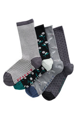 Seasalt Stormy Seas Socks Box Of 4