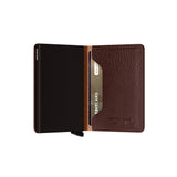 Secrid Slimwallet in Vegetable Tanned Espresso