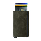 Secrid Slimwallet in Vintage Olive-Black