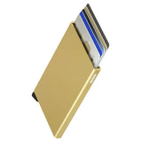 Secrid Aluminum Card Protector in Gold