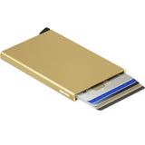 Secrid Aluminum Card Protector in Gold