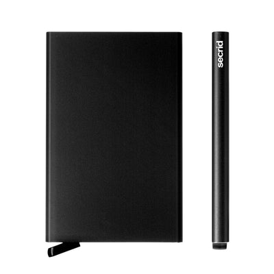 Secrid Aluminum Card Protector in Black